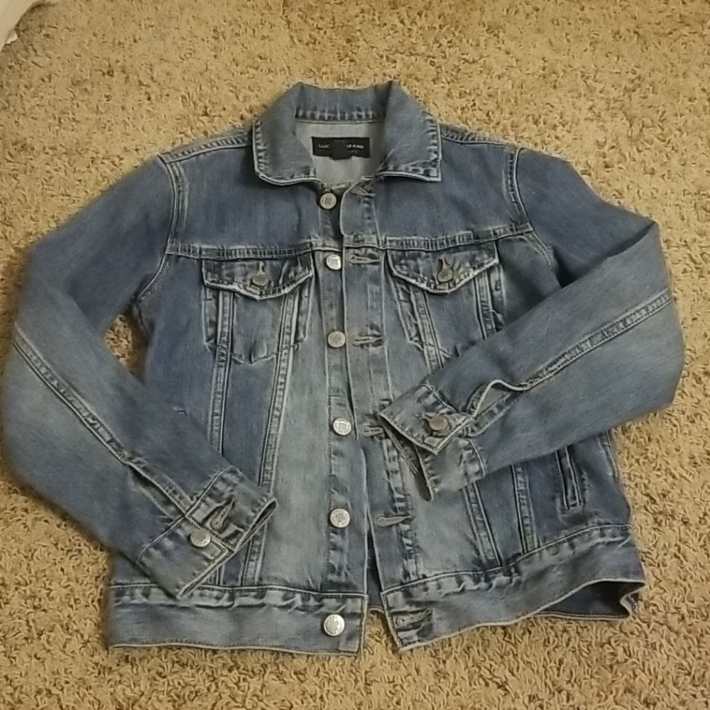 Lucky Brand jean jacket sz XS NWOT